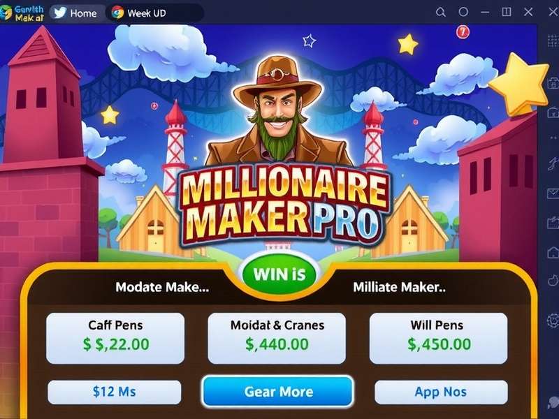 Millionaire Maker Pro Home Screen