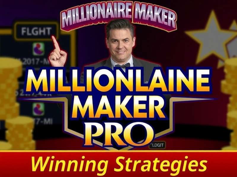Millionaire Maker Pro Winning Strategies